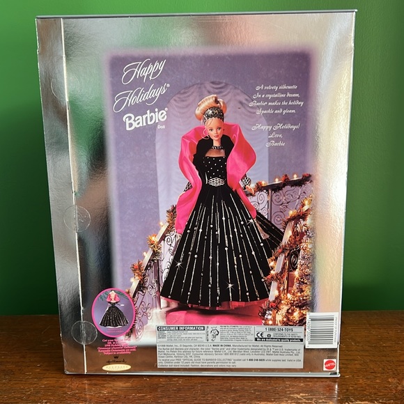 1998 Happy Holidays Barbie, NIB - Picture 2 of 4